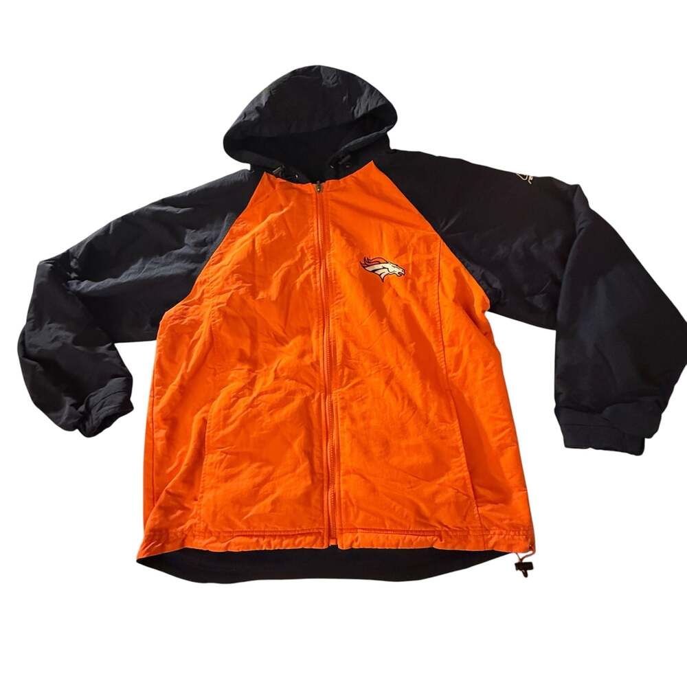 Reebok Denver Broncos Reversible Full-Zip Hooded Jacket